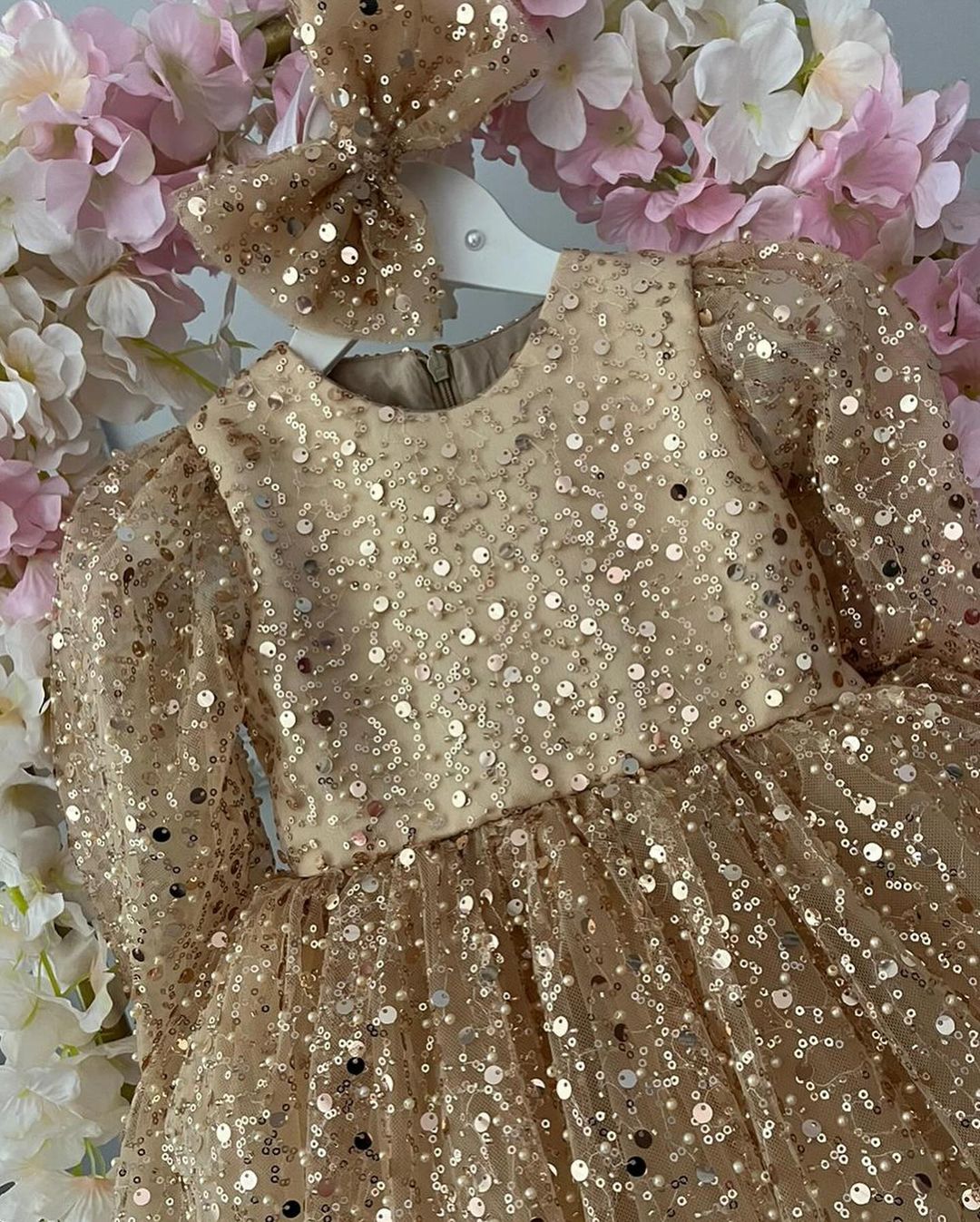 Gold sequin frock, photo 3 of 3