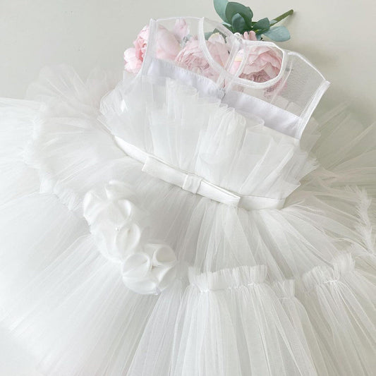White tulle frock, photo 2 of 2